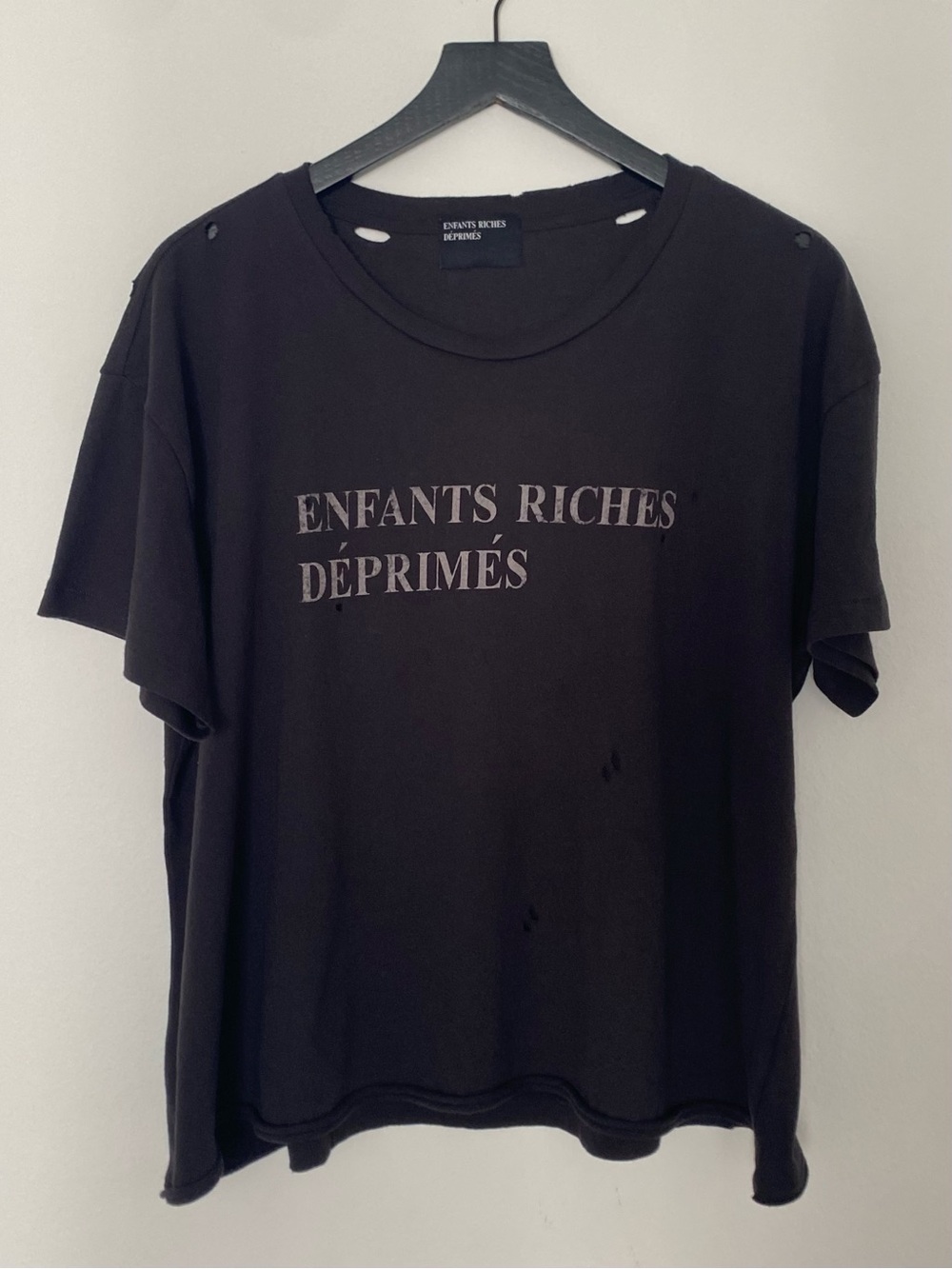 Enfants Riches Déprimés - Classic Logo T-Shirt Faded Black